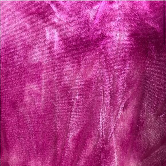 NWT Rachel Roy Val velvet tie die pink turtleneck - Picture 3 of 7